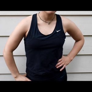 Nike racer back top
